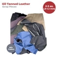 thumbnail image 2 of ELW Leather Scraps 2-3 oz .8-1.2 mmColor: Mix Colors - 75 LBS Genuine Cowhide Full Grain Leather Remnants for Crafts, Leather Material Supplies, Pieces, Upholstery, Craft, Garments, Furniture, 2 of 7