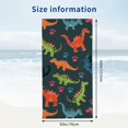 thumbnail image 3 of PHYHOO Cartoon Colorful , Sand Free Microfiber Beach Blanket, Quick Dry Absorbent Bath Towels for Swimming Pool, Camping, Picnic, Yoga Gym Sports 30x60in, 3 of 8
