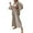 Beige 2 piece outfit for women, variant on Wycnly Womens 2 Piece Cotton Linen Outfit Loose Open Front Cardigan and High Waist Long Pants Matching Set Casual Solid Lounge Sets under $5