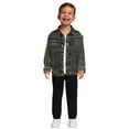 thumbnail image 2 of Wonder Nation Baby and Toddler Boy Denim Jacket, Sizes 12M - 5T, 2 of 5