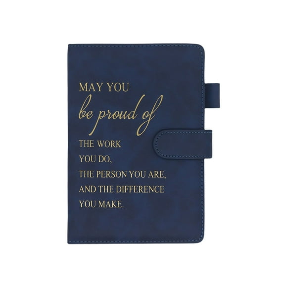 Cuaderno con cierre magnético de 21 x 14,5 cm (8,26 x 5,7 pulgadas) para negocios, oficina, trabajo, conferencias, diario para tomar notas para hombres, mujeres y profesionales. Bloc de papel de tapa