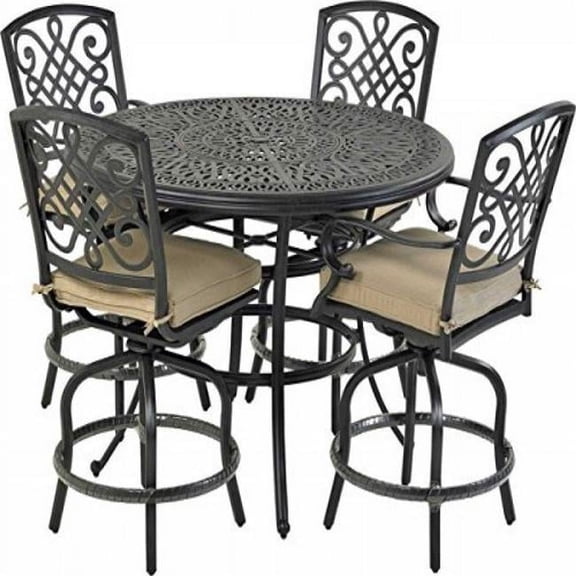 Patio Resort Lifestyles RCTMN52-BT2 Bridgetown Counter Set - 5 Piece