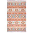thumbnail image 2 of Nourison Baja Tribal Ivory/Grey 3'6" x 5'6" Area Rug, (4x6), 2 of 9