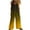 Yellow, variant on Bixock Women Fall and Winter Clothes,Women Casual Pants,Women's Printed Fall Round-neck Button-pocket Sleeveless Casual Jumpsuit