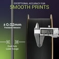 thumbnail image 4 of Polymaker Fiberon PA612-CF Fibre de Carbone Filament de Nylon 1.75mm Noir 0.5kg, Fiberon PA612-CF Nylon Résistant & Faible Humidité Sensible 1.75mm Impression 3D, 4 of 9