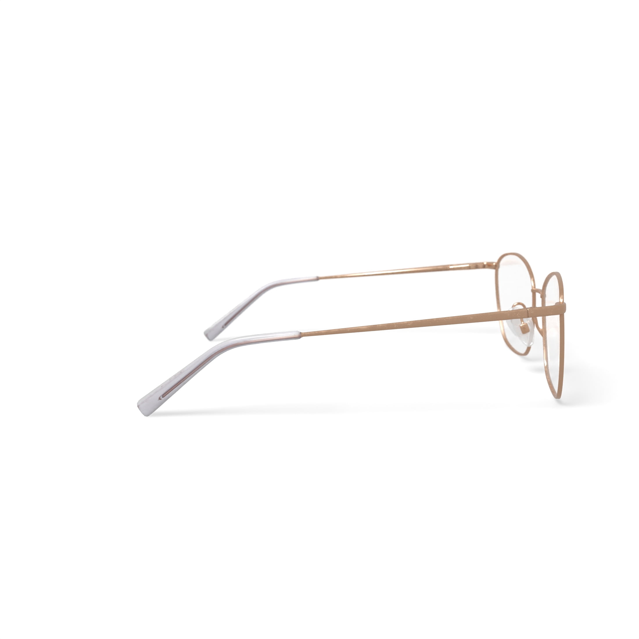 Walmart Women's MK10402 Square Prescription Eyeglasses with Case, Gold
