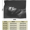 thumbnail image 3 of Steve Harrington Fleece Blanket Throw Blanket for Couch - Cozy Luxury Bed Blanket Microfiber and Throws for Sofa, 3 of 6