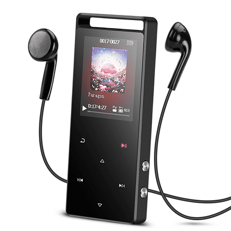 AGPTEK A01S 16GB MP3 Player Touch Screen with FM /Radio, Lossless Sound Metal Music Player,up to 128GB for Sport,