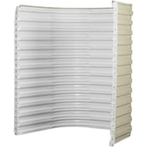 Tuffwell Metal Heavy-Duty Window Well (White, 55" L x 36" W x 72" D)