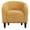 Mustard Yellow, variant on AIZYT Barrel Chair, Soft Sherpa Accent Chair Side Chair Club Chair Modern Style Deep Seating Barrel Armchair for Living Room Furniture Reading Room Bedroom, Blue