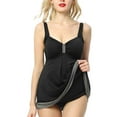 thumbnail image 2 of Glow & Grow Maternity Women's UPF 50+ Colorblock One Piece Swimsuit, 2 of 5