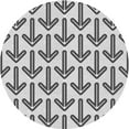 thumbnail image 1 of Ahgly Company Machine Washable Indoor Round Transitional Platinum Gray Area Rugs, 5' Round, 1 of 7