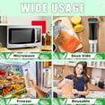 thumbnail image 6 of Vacuum-sealed bag Roll with FoodSaver Compatibility 2-Pack 8 "x 236" double-sided embossed-BPA-free bag for sous vide cooking or food storage can be tailored to any length (total 472feet), 6 of 8
