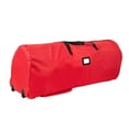 thumbnail image 4 of simhoa Christmas Tree Storage Bag with Wheels Accessory Lightweight Multifunctional Red 122x38x51cm, 4 of 8