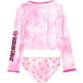 thumbnail image 4 of Minnie Mouse Big Girls Rash Guard and Bottom, Pink (10-12), 4 of 5