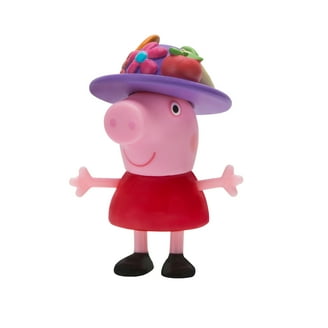Peppa Collectible Pig Kids Action Figure, Plastic Multicolor