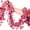 Red, variant on TETOU Valentines Garland Decor,50Ft Red Glitter Tinsel Spring Garland for Tree Home Fireplace Valentines Party Indoor Outdoor Decoration