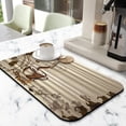 thumbnail image 4 of Fun Coffee Mat 19inx12in,Coffee Bar Mat for Countertops,Absorbent Hide Stain Anti-Slip Coffee Bar Accessories Fit Under Coffee Machine Mat,Dish Drying Mats for Kitchen, 4 of 5