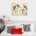 thumbnail image 4 of Nawypu  Laundry Room Canvas Wall Art Bird Picture Painting Prints Vintage Artwork Funny Laundry Sign Decor Home Bathroom Wall Decoration Gallery Wrap Ready to Hang, 4 of 4