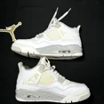 thumbnail image 3 of Ni-k-e Size 4 - Ni-k-e Air Jordan 4 Retro White Oreo 2021 Men's Shoes Ships Now, 3 of 6
