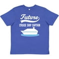 thumbnail image 3 of Inktastic Future Cruise Ship Captain Youth T-Shirt, 3 of 5