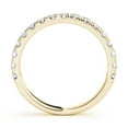 thumbnail image 2 of AoneJewelry 14K Solid Rose, White & Yellow Gold 0.50 Carat Diamond Wedding Band, 2 of 5