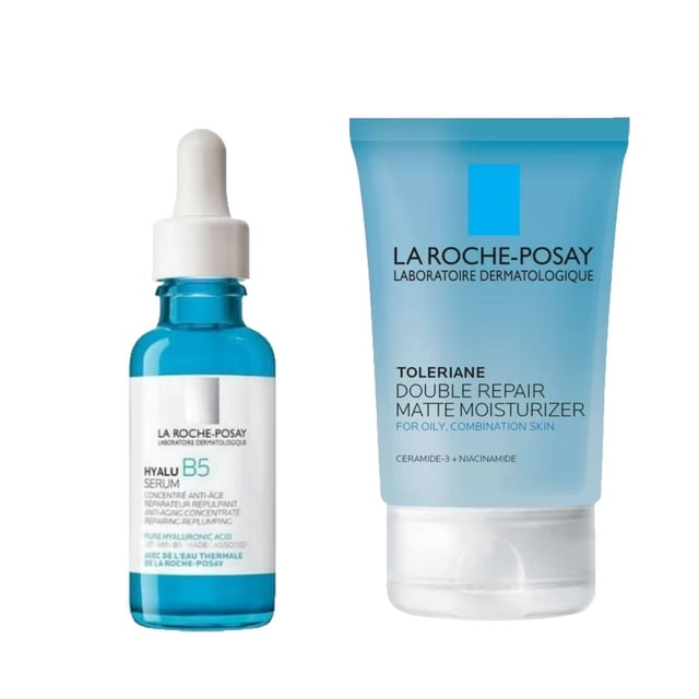 Rutina La Roche-Posay Hidratante Reparadora + Control de Brillo