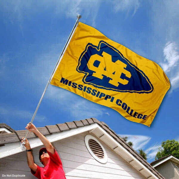Mississippi College Choctaws Car Flag
