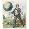 thumbnail image 2 of Udo Keppler 20x22 Black Ornate Framed Double Matted Museum Art Print Titled: The Game of Life (1904), 2 of 5