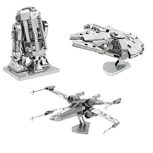 Fascinations Metal Earth Star Wars Millennium Falcon 3D Metal Model Kit 