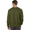 thumbnail image 3 of Champion B20384647 Mens Reverse Weave Crewneck Sweatshirt, Fresh Olive - 2XL, 3 of 3