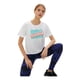 thumbnail image 3 of Playera Reebok Mujer Dama Entrenamiento Graphic Blanco blanco ECH, 3 of 9