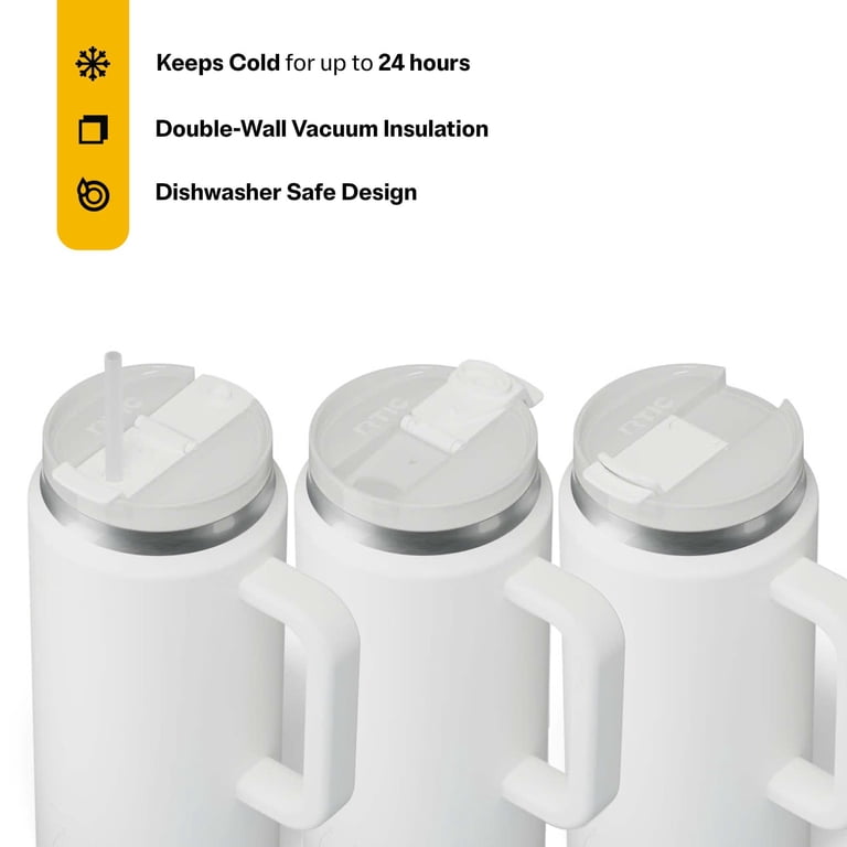 RTIC 64 oz Ceramic Lined Insulated Road Trip Tumbler, Leak
