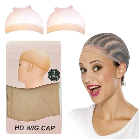 Gzwccvsn HD Wig Cap High-definition Stockings Net Cap Hair Net Transparent Wig Cap Invisible Hair Net wigs human hair