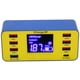 thumbnail image 4 of Cargador USB digital, cargador USB múltiple USB digital de 8 puertos Cargador con puerto USB Rendimiento inigualable, 4 of 12