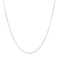 thumbnail image 5 of 925 Sterling Silver 40-75CM LONG 2mm Width Side Chain Necklace For Women Man Fashion Wedding Charm Jewelry, 5 of 5