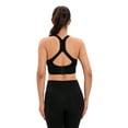 thumbnail image 6 of FOCUSSEXY Women Zip Front Sports Bra Post-Surgical Sports Support Bra Front Closure with Adjustable Straps Wirefree Racerback, 6 of 7