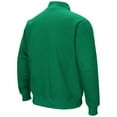 thumbnail image 3 of Men's Colosseum Green Oregon Ducks Big & Tall Tortugas Logo Quarter-Zip Sweatshirt, 3 of 3