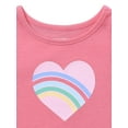 thumbnail image 3 of Garanimals Baby Girl Graphic Jersey Tank Top, Sizes 0-24 Months, 3 of 4