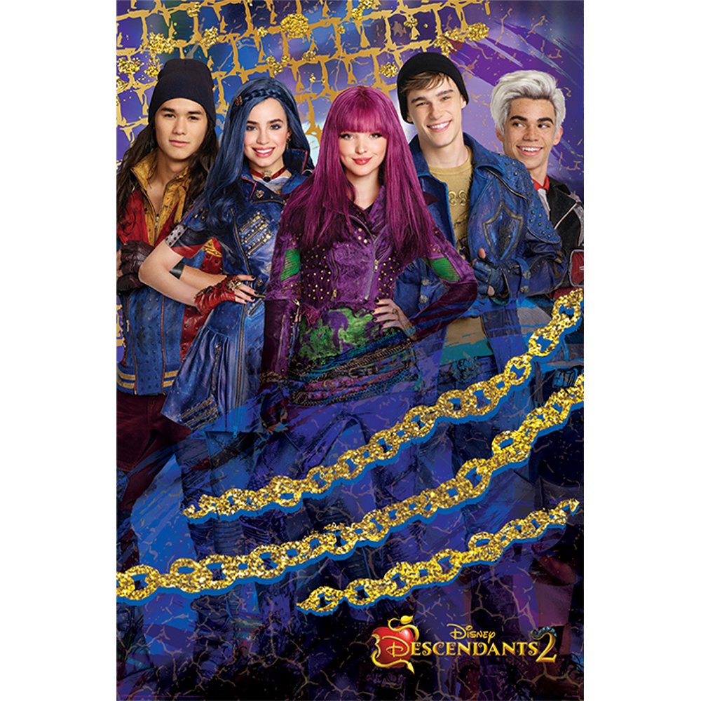 Disney's Descendants 2 - TV Movie Poster / Print (Group / Together