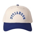 thumbnail image 3 of NASHVILLE Embroidered Patchwork Trucker Cap | Adjustable Unisex Snapback, Music City Essential, 3 of 9