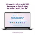 thumbnail image 4 of Lenovo IdeaPad Laptop Business Student 2025, 14 Inch Display, Intel Dual Core Processor, 12GB RAM + 884GB Storage (256GB SSD +128GB eMMC +500GB Ext), 11HRs, HubxcelAccessory, Office 365 1 Yr, Win 11, 4 of 5