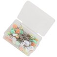 thumbnail image 3 of Sewing Pins For Fabric, 100Pcs Durable Pins Sewing DIY Hand-Made  For Fabrics For Home Decoration Sewing For Dress Maker, 3 of 8
