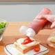 thumbnail image 5 of Botella de ketchup recargable portátil con tapa, de tarro de reutilizable exprimible, para restaurante de cocina de 175ml blanco Gloria botella de salsa de tomate, 5 of 9