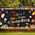 thumbnail image 3 of Primer día de clases Guirnalda Banner Decoración Escuela Introducción Decoración 180 cm x 110 cm Wmkox8yii gf11234, 3 of 7