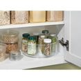thumbnail image 2 of Clear Lazy Susan Turntable Organizer, Designed for Wide Application with 4 Compartments for Organized Storage, Elevating Your Living Experience (30cm Diameter), 2 of 8