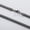 Black 5mm, variant on 3/4/5/6/8mm New Fashion 316L Stainless Steel Flat Snake Chain Necklace Women Men