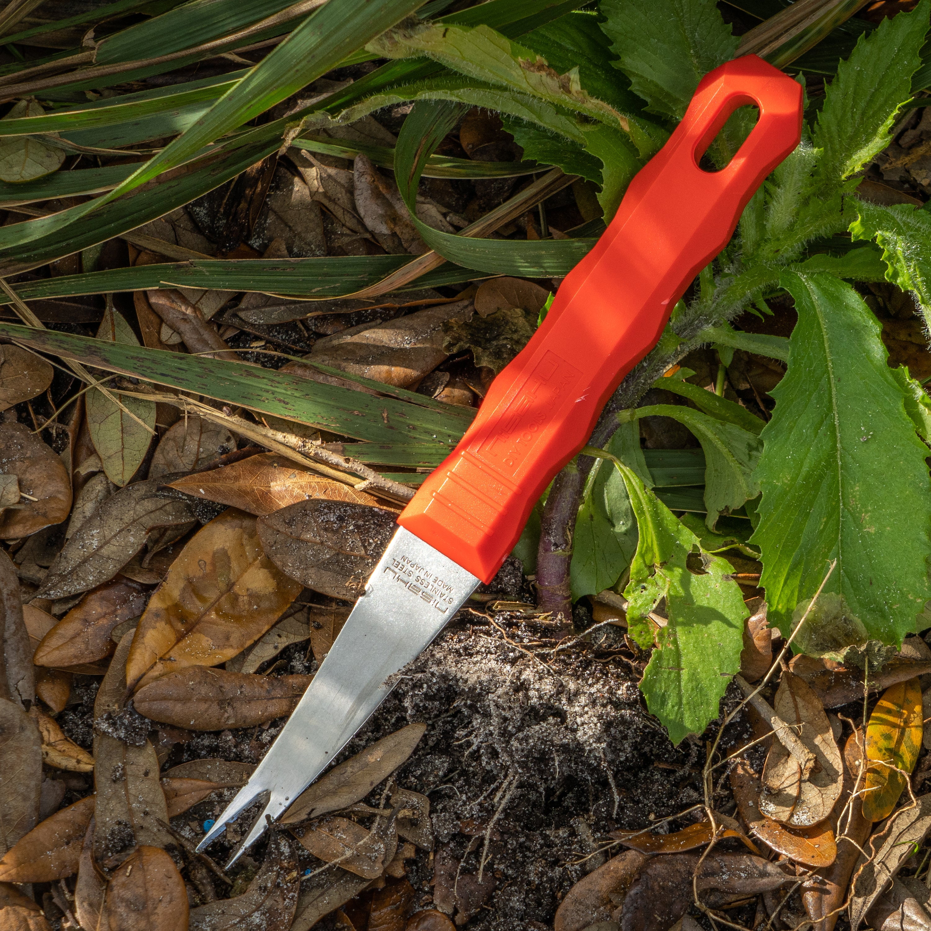 NISAKU NJP120 NEOKOSHI Japanese Stainless Steel Precision Weeder, 3.25-Inch Blade