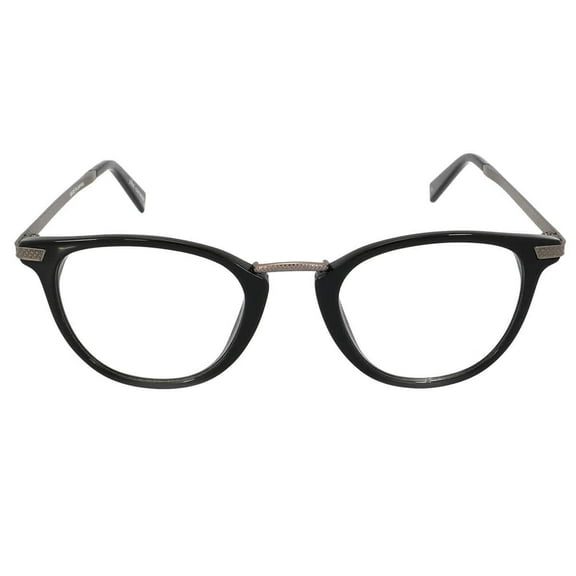 John Varvatos Demo Round Men's Eyeglasses V372 BLA 48