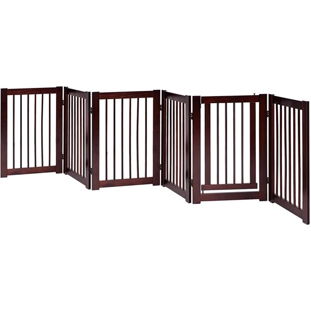 PENGRUITA Freestanding Configurable Dog Gate Extension Kit 2 Panel 40